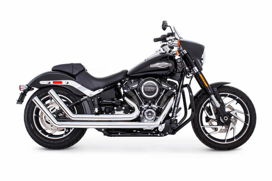 FREEDOM Upsweep W/Star End Cap Chrome M8 Softail HD00758