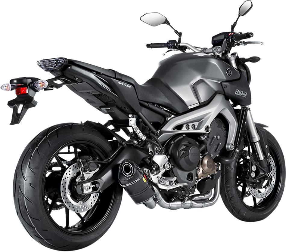 AKRAPOVIC Stainless Steel/Carbon Fiber Race Exhaust MT-09/FZ-09/XSR 900  2014-2020 S-Y9R2-AFC 1810-2216