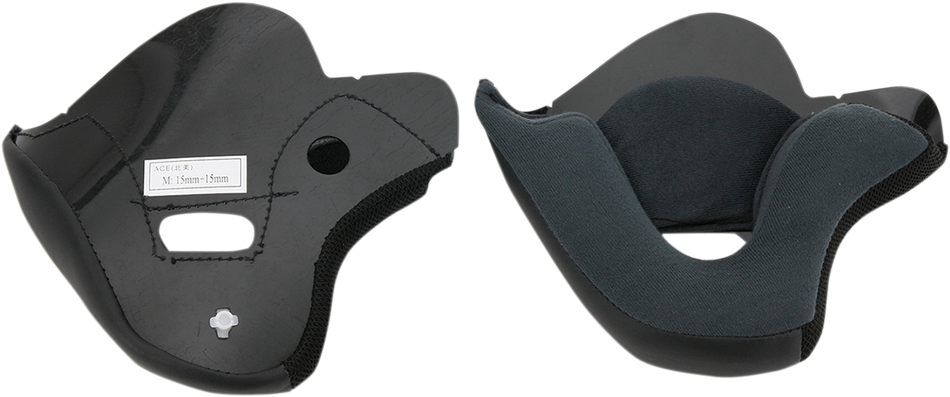 Z1R Ace Transit Cheek Pads - 2XS - 45 mm 0134-0322