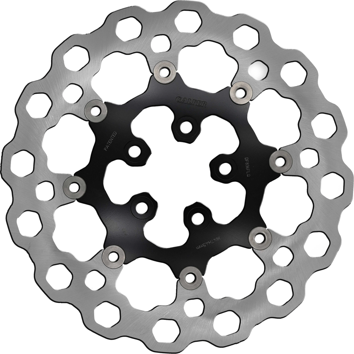 GALFER Rotor 11.8" Floating Cubiq Rr Black DF836FLQ