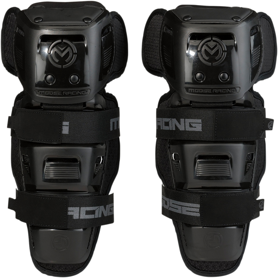 MOOSE RACING Synapse Lite Knee Guards - Black 2704-0492