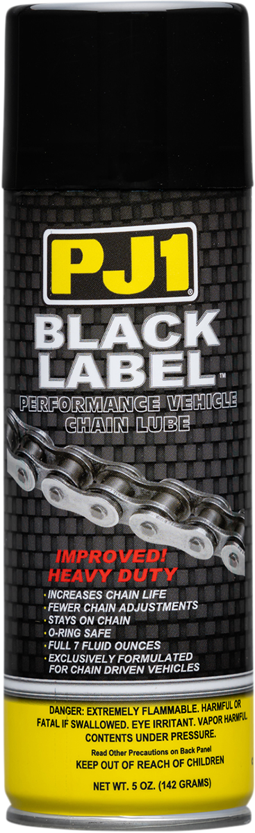 PJ1/VHT Black Label Kettenschmiermittel - 5 oz. Nettogewicht - Aerosol 1-06A 