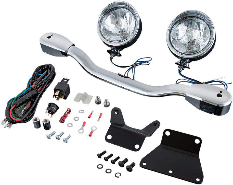 SHOW CHROME Driving Light Kit - V-Star 950 63-205