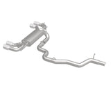 MagnaFlow Sys C/B 2015 Volkswagen Golf R 3in Polished SS Quad Tip Split Rear Exit 19165