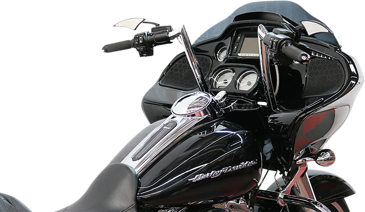 PAUL YAFFE BAGGER NATION Handlebar - OEM - Pre-Wired - 10" - Chrome H00912-W
