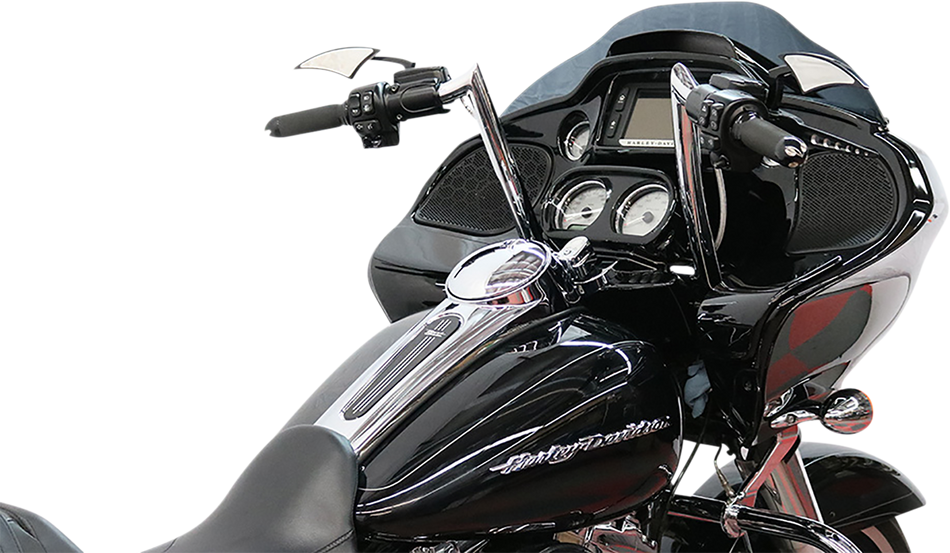 PAUL YAFFE BAGGER NATION Handlebar - OEM - Pre-Wired - 10" - Chrome H00912-W