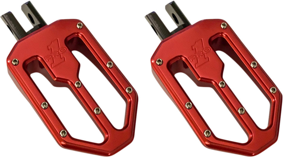 PRO-ONE PERF.MFG. Moto V2 Peg - Red 500752R