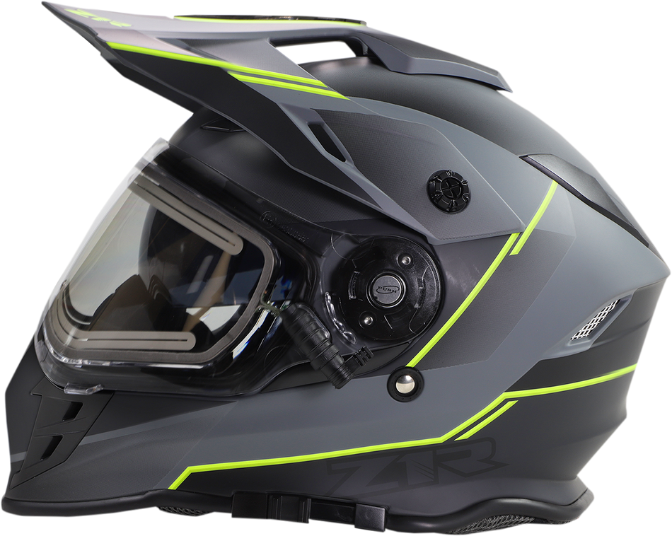 Z1R Range Helmet - Bladestorm - Gray/Black/Hi-Viz Yellow - Medium 0101-14067