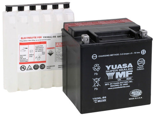 Yuasa Yix30-L-Bs-Pw High Performance, Maintence Free 258012