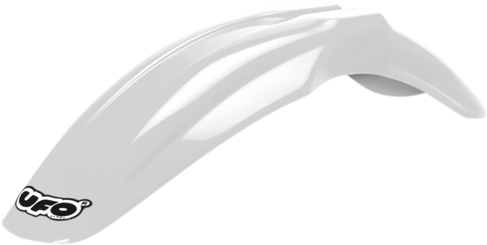 UFO Universal Supermoto Front Fender - White PA01027-041