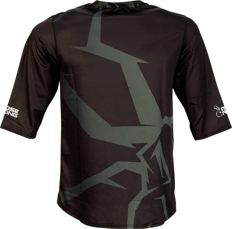 MOOSE RACING MTB Jersey - 3/4 Sleeve - Black - 3XL 5020-0243