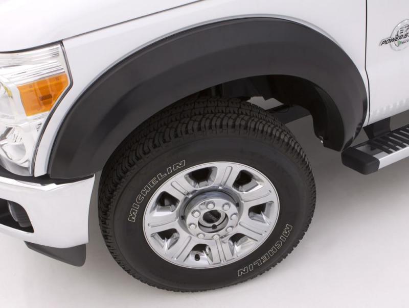 Lund 07-13 Chevy Silverado 1500 Ex-Extrawide Smooth Elite Series Fender Flares - Black (4 Pc.) EX106S