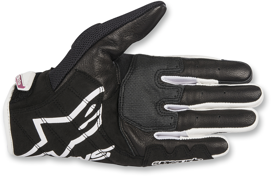 Guantes ALPINESTARS Stella SMX-2 Air Carbon V2 - Negro/Blanco - Pequeño 3517717-12-S 