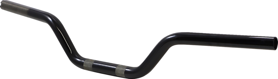 TODD'S CYCLE Handlebar - Moto 2.0 - Mid - Gloss Black TD-101-03B