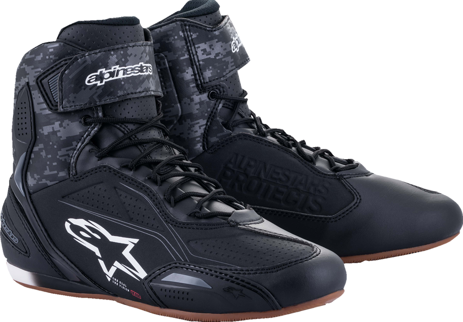 ALPINESTARS Faster-3 Shoes - Black/Gray - US 9.5 251021911830