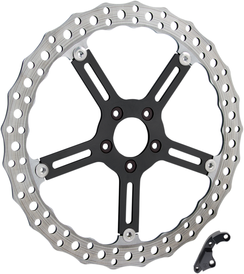 ARLEN NESS Jagged Brake Rotor - 15" - Right - Hub-Mount 02-995