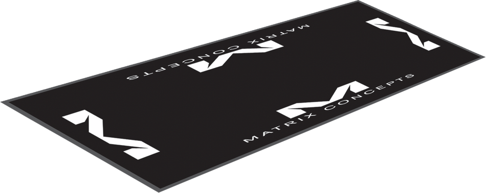 MATRIX CONCEPTS,LLC M80 Carpeted Mat - Black - 4'x8' M80-100