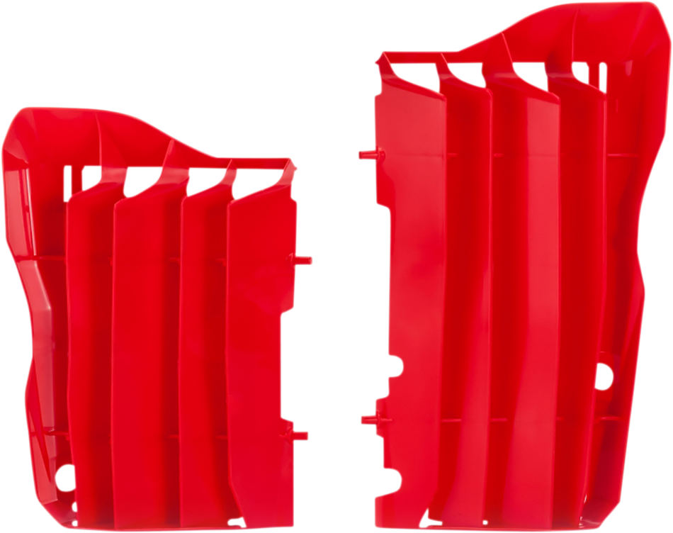 UFO Radiator Louvers - Red - CRF250 AC02454