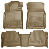 Husky Liners 2012 Toyota Tundra Double/CrewMax Cab WeatherBeater Combo Tan Floor Liners 98583