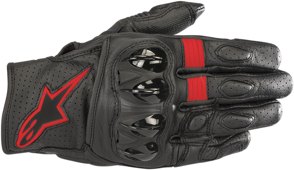 ALPINESTARS Celer V2 Gloves - Black/Fluo Red - Medium 3567018-1030-M