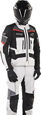 Chaqueta ALPINESTARS Andes Pro Drystar - Gris/Negro/Rojo - Pequeña 3207119-9113-S 