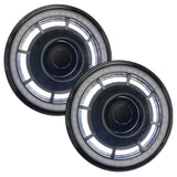 ORACLE Lighting 07-18 Jeep Wrangler JK Oculus 7in. ColorSHIFT Bi-LED Projector Headlights 5876-504