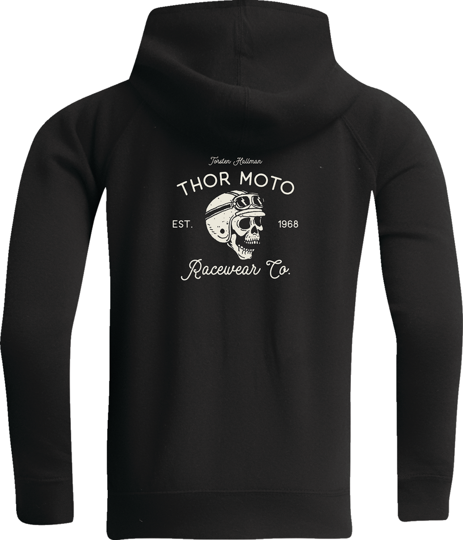 THOR Youth Mindless Zip-Up Fleece Sweatshirt - Black - Small 3052-0661