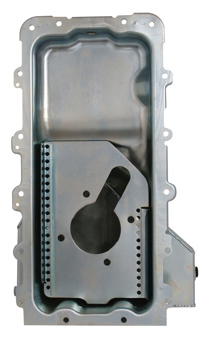 Moroso Ford 4.6/5.4L (w/Rear Sump) Road Race Baffled Wet Sump 8qt 6.5in Steel Oil Pan 20548