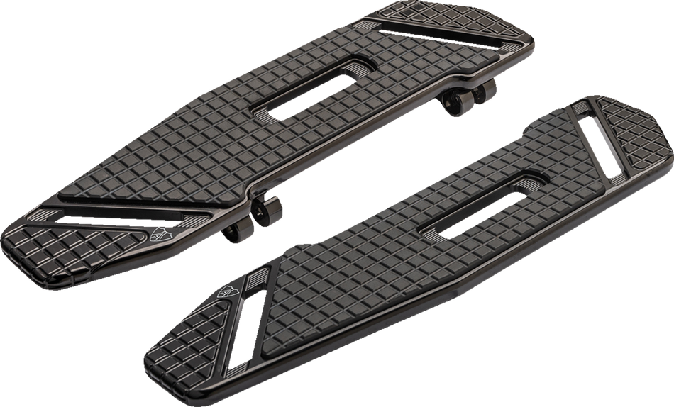 ARLEN NESS SpeedLiner Floorboards - Driver - Black 410-020