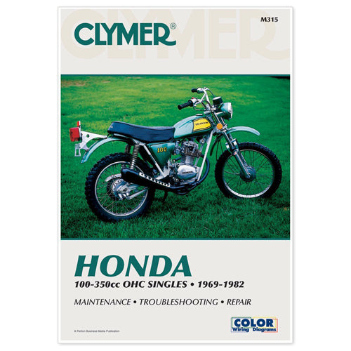Clymer Manual Hon Ohc Sngls 100-350cc 69-82 274043