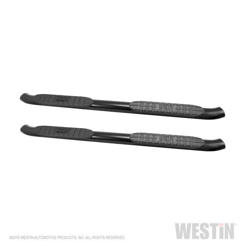 Westin 2015-2018 Ford F-150 SuperCrew PRO TRAXX 4 Oval Nerf Step Bars - Black 21-23945