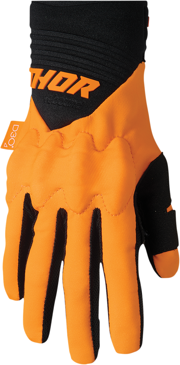 THOR Rebound Gloves - Fluo Orange/Black - Large 3330-6731