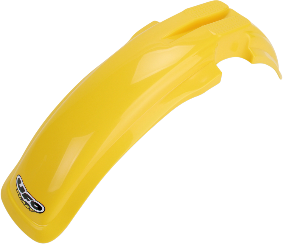 UFO Universal MX Front Fender - Yellow PA01013101