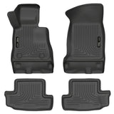 Husky Liners 16-17 Chevy Camaro WeatherBeater Front and Second Row Black Floor Liners 99121
