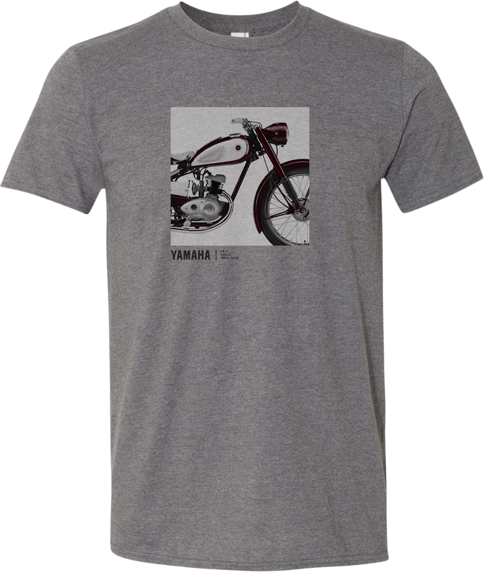 YAMAHA APPAREL Yamaha Classic T-Shirt - Heather Graphite - Small NP21A-M1799-S