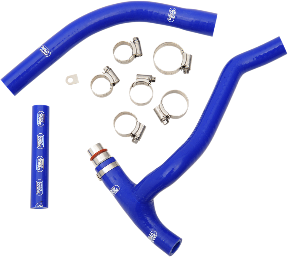 MOOSE RACING Race Fit Radiator Hose Kit - Blue - Yamaha MBU-YAM-65-BL