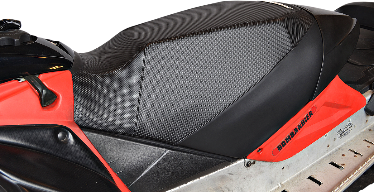 POWERMADD High Rise Sitzbezug-Set – 3 Zoll – Gripper – Schwarz 52010 