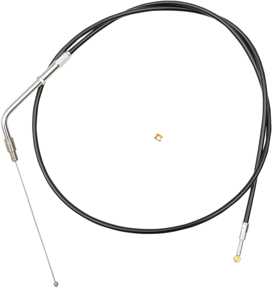 LA CHOPPERS Throttle Cable - 12" - 14" - Black LA-8100TH13B