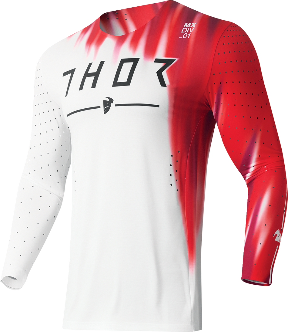 THOR Prime Freeze Jersey - White/Red - Medium 2910-7462