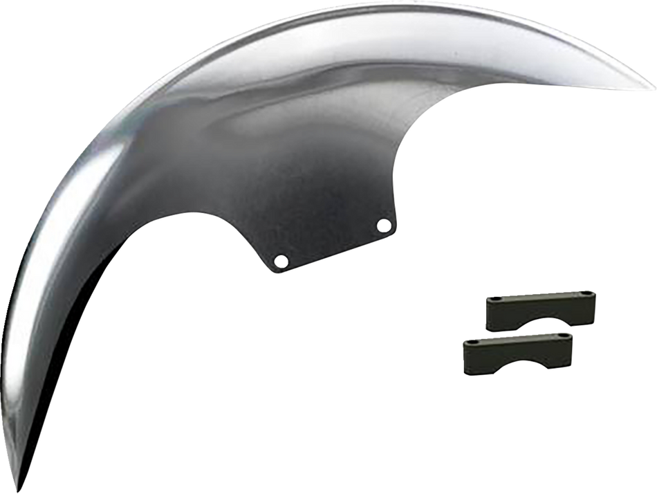 PAUL YAFFE BAGGER NATION Cafe Front Fender - 21" - Black Spacers PYO:CAFE-21-13E-B