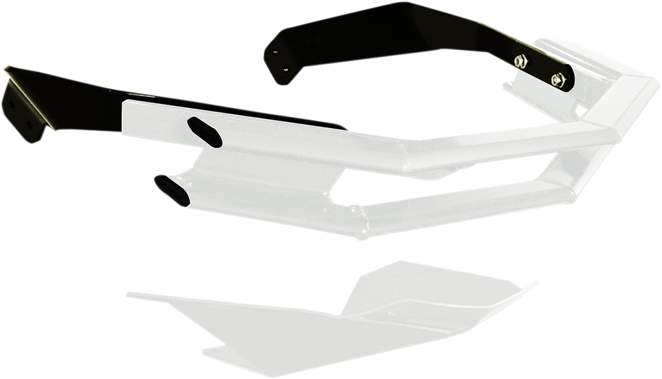 STRAIGHTLINE PERFORMANCE Double Bar Front Bumper - White - Ski-Doo 183-226-WHITE