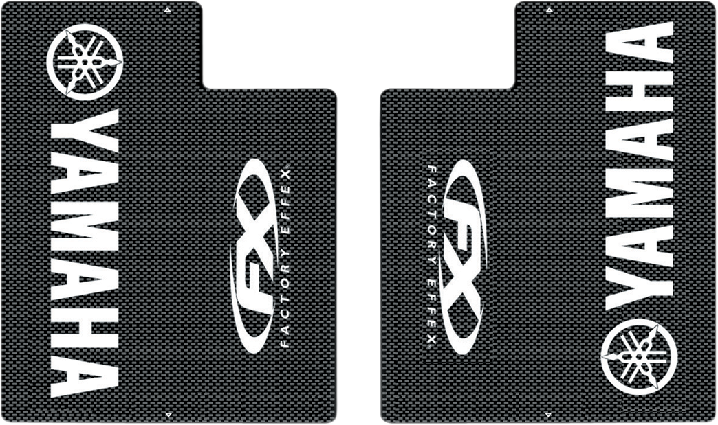FACTORY EFFEX Protector de horquilla de fibra de carbono - Yamaha 06-38228 