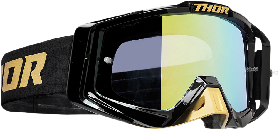 THOR Sniper Pro Goggles - Solid - Gold/Black 2601-2227