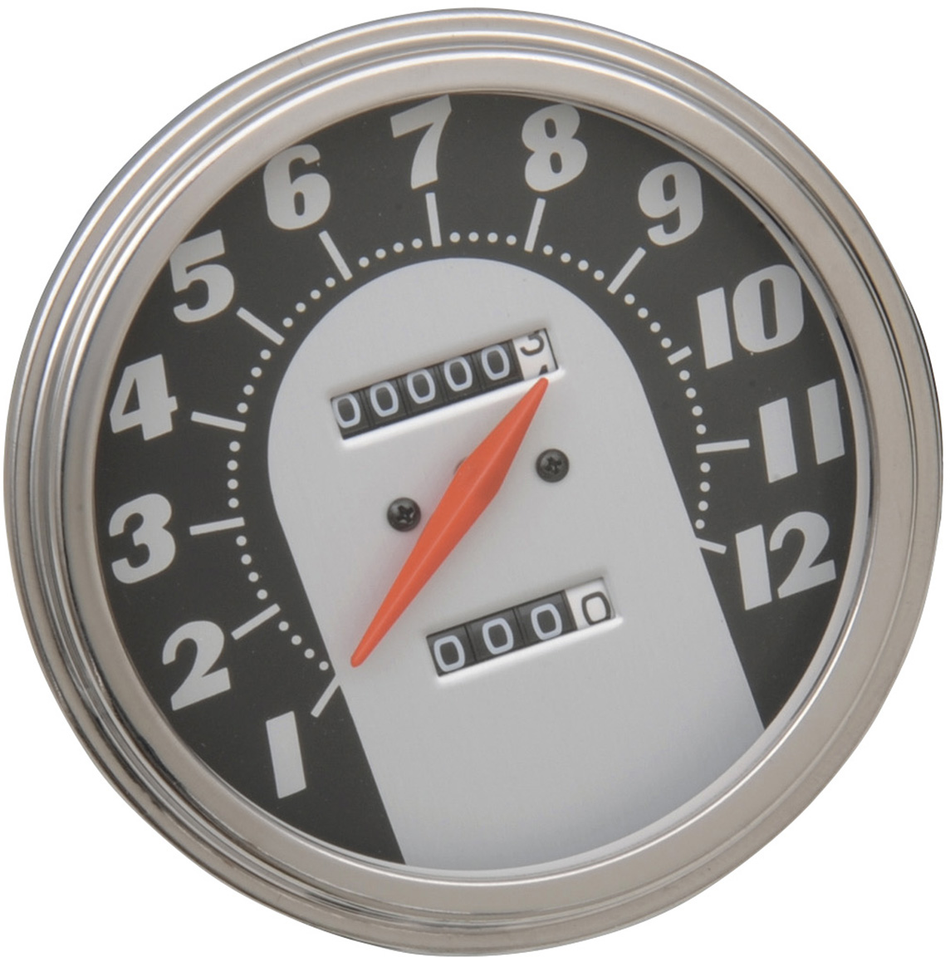 DRAG SPECIALTIES FL-Style 2240:60 Tachometer - '62-'67 Zifferblatt 72397M 