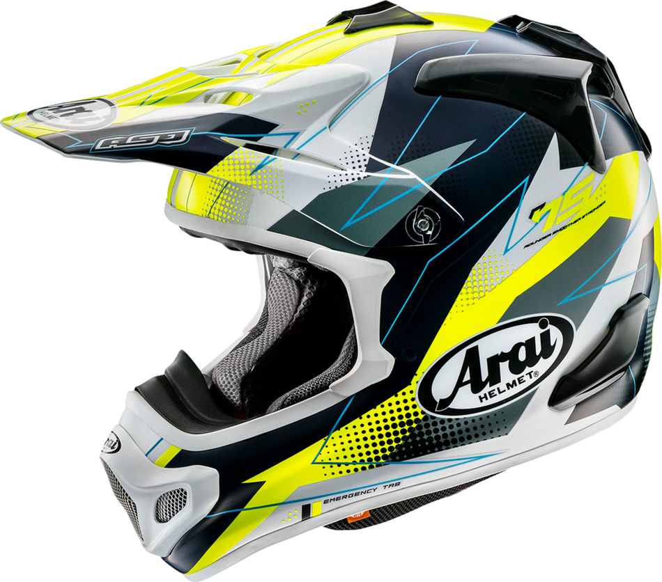 ARAI VX-Pro4 Helmet - Resolute - Yellow - Small 0110-8483