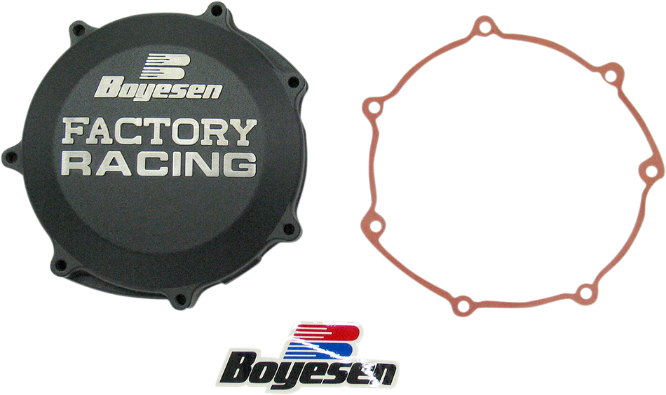 BOYESEN Clutch Cover - Black - WR450 CC-38B