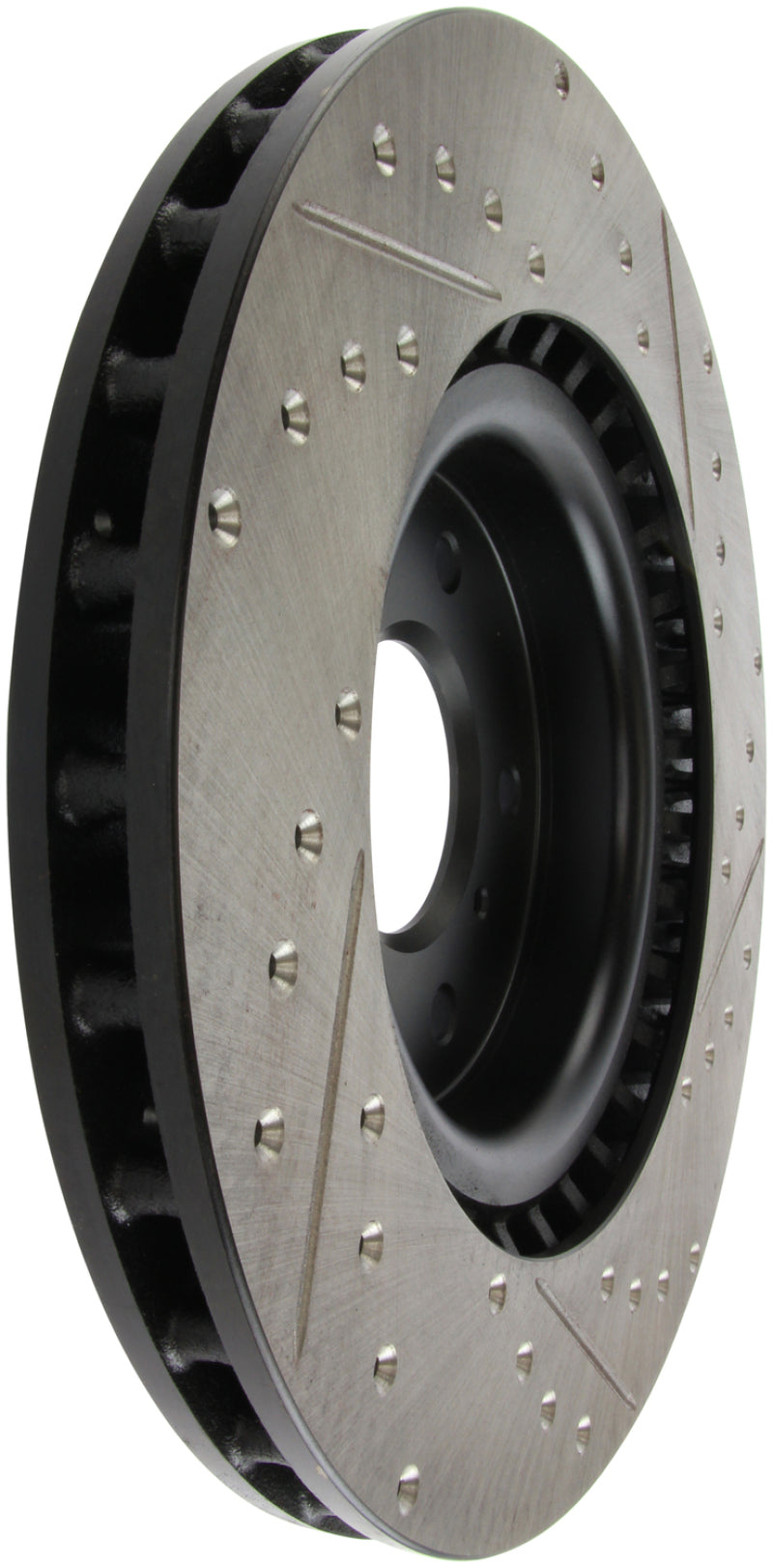 StopTech Slotted & Drilled Sport Brake Rotor 127.42076R