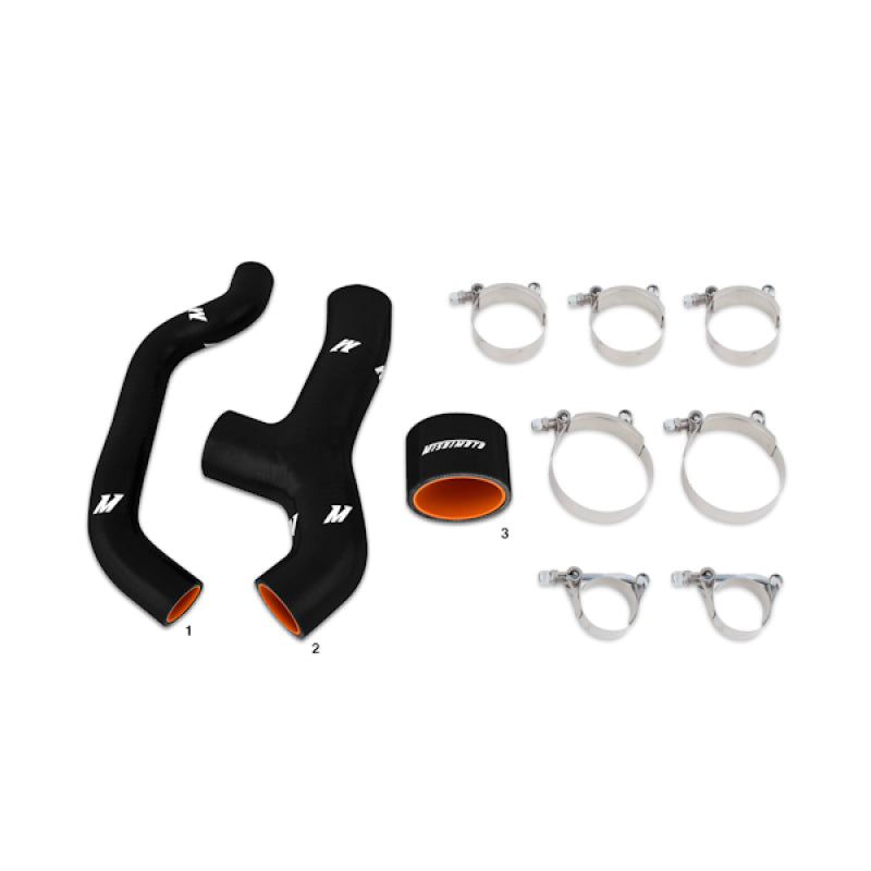 Mishimoto 06-07 Subaru WRX Black Silicone Intercooler Hoses MMHOSE-SUB-INT6BK