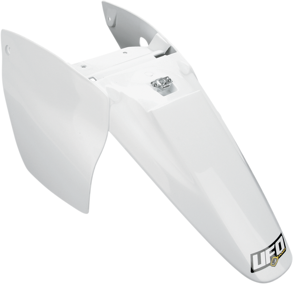 UFO Rear Fender with Side Panels - '98-'19 KTM White KT03073-047