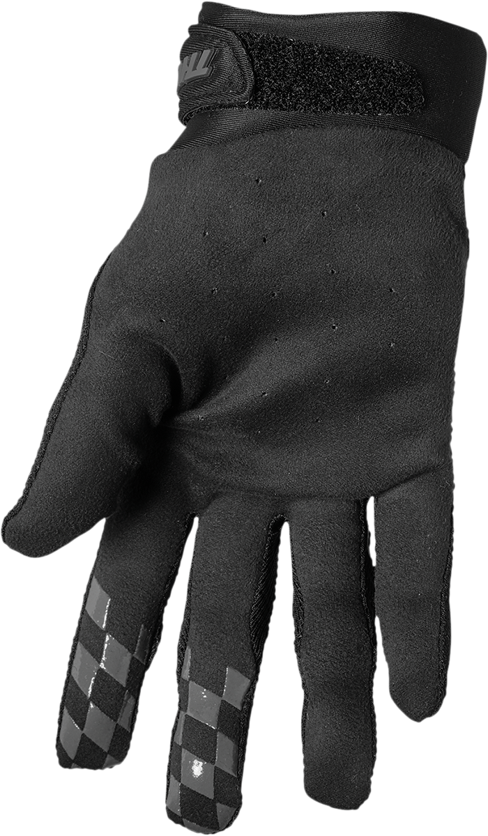 THOR Draft Gloves - Black/Charcoal - Medium 3330-6802